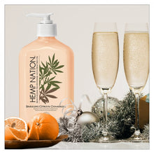 Indlæs billede til gallerivisning Hemp Nation Sparkling Citrus &amp; Champagne Bodylotion, 535 ml